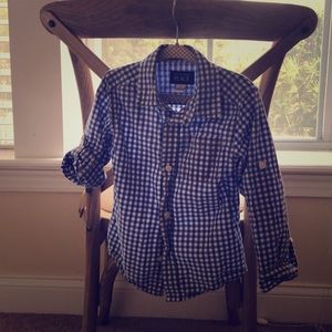 Toddler boy button down